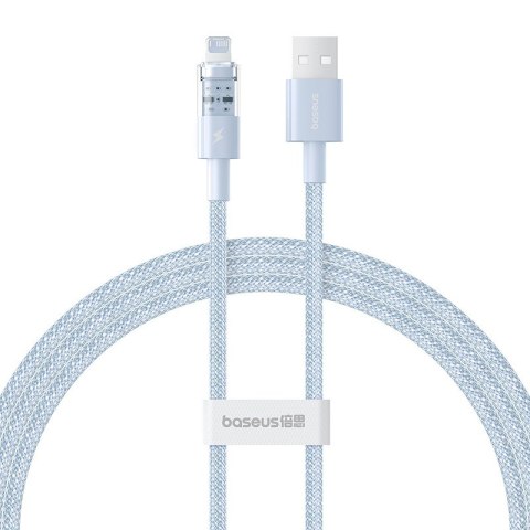 Baseus Kabel Baseus Gem 2.4A 1m (niebieski)