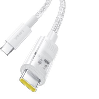 Baseus Kabel Baseus Gem Typ C-Typ C 100W 2m (biały)