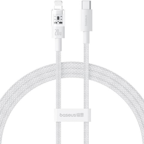 Baseus Kabel Baseus Gem USB C-IP 20W 1m (biały)