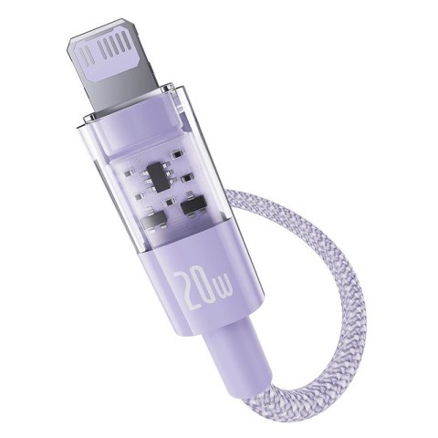 Baseus Kabel Baseus Gem USB C-IP 20W 2m (fioletowy)