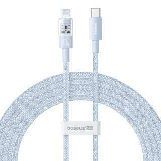 Baseus Kabel Baseus Gem USB C-IP 20W 2m (niebieski)