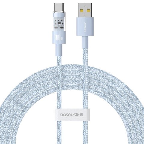 Baseus Kabel Baseus Gem USB-USB C 100W 2m (niebieski)