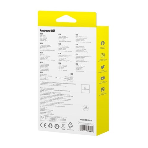 Baseus Kabel Baseus Superior Typ C-Typ C 30W 1m (biały)