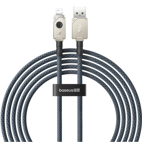 Baseus Kabel Baseus Unbreakable USB-IP 2.4A 2m (czarny)