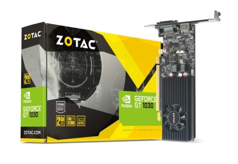 ZOTAC Zotac GT 1030 LP 2GB GDDR5 64b DVI-D HDMI