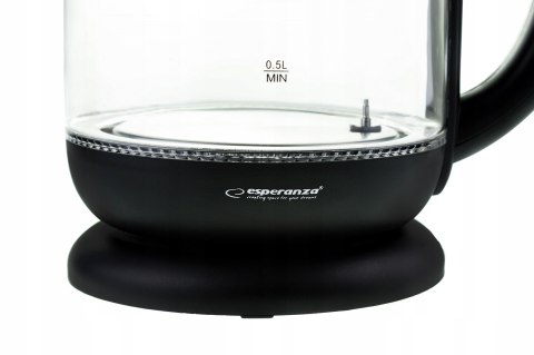 Esperanza Czajnik elektryczny Esperanza LOIRE EKK027 (2200W 1.7l; kolor czarny)