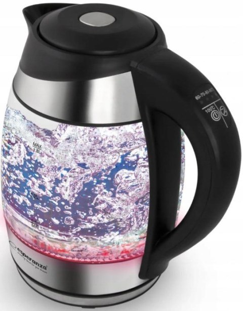 Esperanza Czajnik elektryczny Esperanza SEINE EKK026 (2200W 1.7l; kolor czarny)