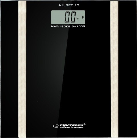 Esperanza Waga łazienkowa Esperanza SAMBA EBS018K (kolor czarny)