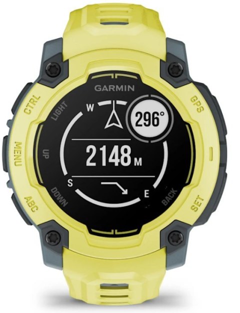 Garmin Zegarek sportowy Garmin Instinct E Electric Lime 45mm Limonkowy