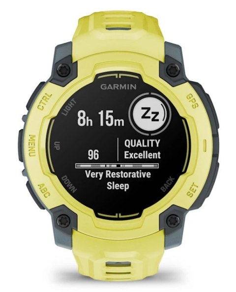 Garmin Zegarek sportowy Garmin Instinct E Electric Lime 45mm Limonkowy
