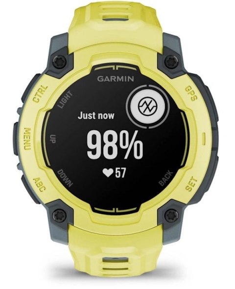 Garmin Zegarek sportowy Garmin Instinct E Electric Lime 45mm Limonkowy