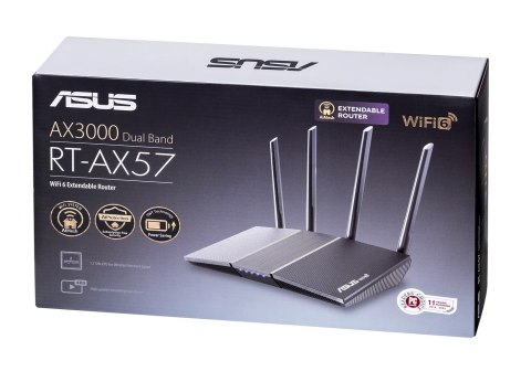 ASUS Asus- RT-AX57 router AX3000 Wi-Fi 6