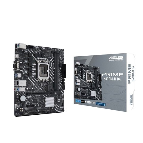 ASUS Płyta główna ASUS PRIME H610M-D D4 (WYPRZEDAŻ)