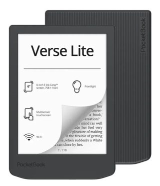POCKETBOOK Ebook PocketBook Verse Lite 619 6" E-Ink Carta 8GB Wi-Fi Gray
