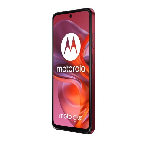 Motorola Smartfon Motorola Moto G05 4/128GB Plum Red