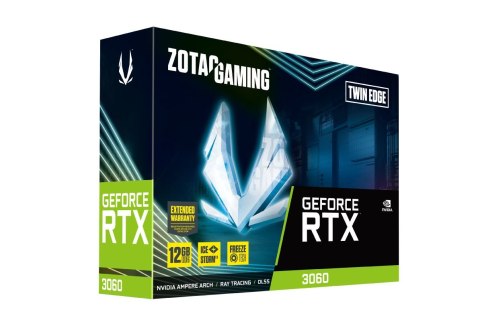 ZOTAC Karta graficzna ZOTAC GAMING GeForce RTX 3060 Twin Edge 12GB