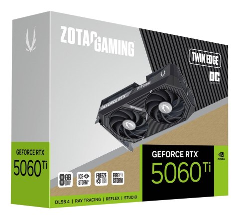ZOTAC Karta graficzna ZOTAC GAMING GeForce RTX 5060 Ti Twin Edge OC 8GB