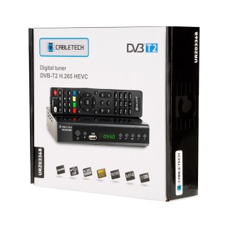 CABLETECH Tuner DVB-T2 H.265 HEVC Cabletech