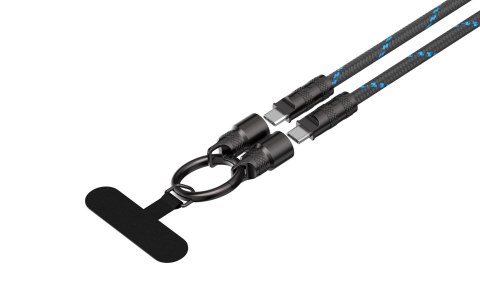 HAVIT Kabel do ładowania Havit CB6340 1.2M (czarno-niebieski)