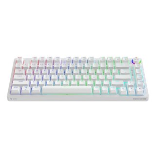 SAVIO SAVIO KLAWIATURA MECHANICZNA BEZPRZEWODOWA PHENIX WHITE GATERON RED PRO ABS