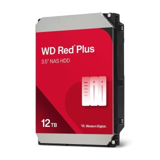 WD Dysk HDD WD Red Plus WD120EFGX (12 TB ; 3.5"; 512 MB; 7200 obr/min)