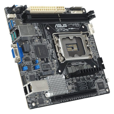 ASUS Płyta główna Asus P13R-I 1x LGA1700 Intel Xeon E-24XX C262 (2xDIMM, 6x SATA, 1xM.2, 2x1GbE, ASMB11-iKVM, miniITX)