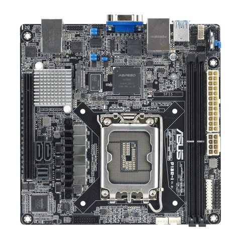 ASUS Płyta główna Asus P13R-I 1x LGA1700 Intel Xeon E-24XX C262 (2xDIMM, 6x SATA, 1xM.2, 2x1GbE, ASMB11-iKVM, miniITX)