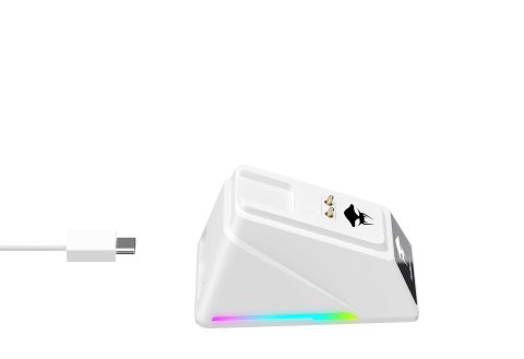 HAVIT Mysz gamingowa bezprzewodowa Havit StarBlaze-1 (biało-czarny)