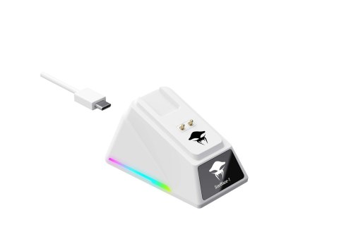 HAVIT Mysz gamingowa bezprzewodowa Havit StarBlaze-1 (biało-czarny)