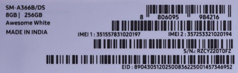 Samsung Samsung Galaxy A36 (A366) 5G DS. 8/256GB White