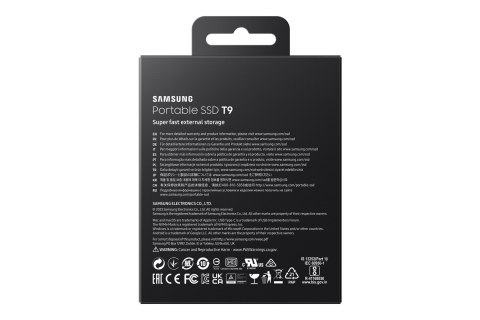 Samsung Dysk SSD Samsung T9 4TB MU-PG4T0B/EU