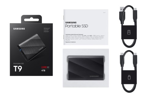 Samsung Dysk SSD Samsung T9 4TB MU-PG4T0B/EU