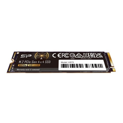 Silicon Power SSD Silicon Power US75 1TB M.2 Gen4 NVMe 7000/6000 MB/s (SP01KGBP44US7505)