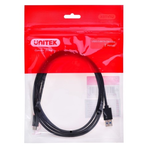 UNITEK UNITEK KABEL USB 3.1 TYP-A - TYP-C M/M 2M