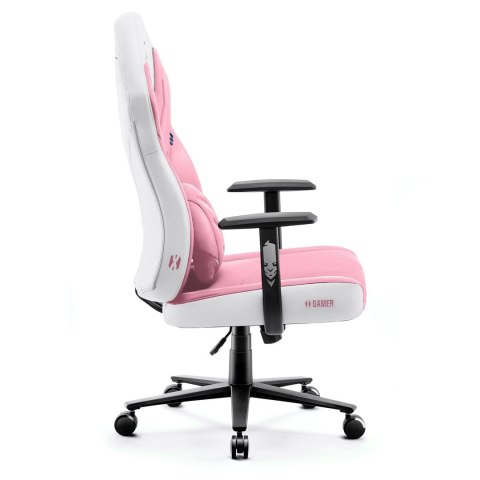 DIABLO CHAIRS Fotel gamingowy DIABLO X-GAMER różowo-biały