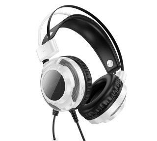 HOCO Słuchawki gamingowe Hoco W110 (biały)