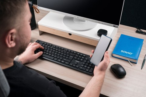 SAVIO SAVIO KLAWIATURA BZPRZEWODOWA KB-02