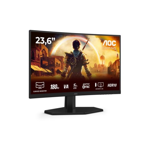 AOC MONITOR AOC LED 23,6" C24G42E 180Hz