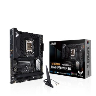 ASUS Płyta główna ASUS TUF GAMING H670-PRO WIFI D4 H670 (WYPRZEDAŻ)