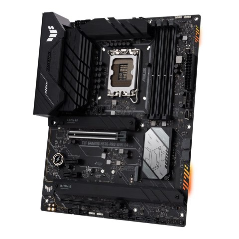 ASUS Płyta główna ASUS TUF GAMING H670-PRO WIFI D4 H670 (WYPRZEDAŻ)
