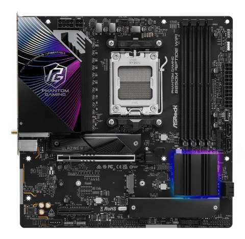 Asrock Płyta główna ASRock B850M Riptide WiFi