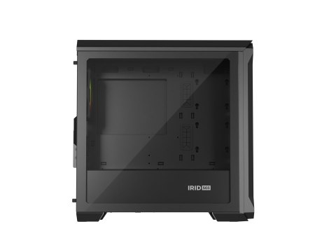 GENESIS Obudowa NATEC Genesis Irid 503 ARGB NPC-1559 (Micro ATX. Mini ITX; kolor czarny)