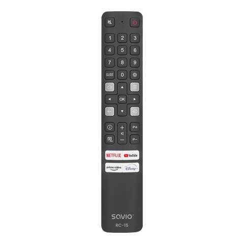 SAVIO SAVIO PILOT UNIWERSALNY DO TV /ZAMIENNIK DO TV TCL - SMART TV RC-15