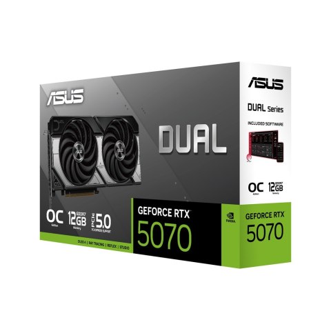 ASUS Karta graf. ASUS DUAL RTX 5070 12GB OC