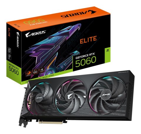 Gigabyte Karta graficzna Gigabyte AORUS GeForce RTX 5060 ELITE 8GB