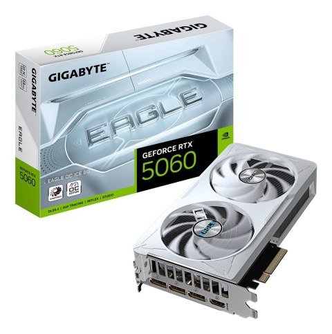 Gigabyte Karta graficzna Gigabyte GeForce RTX 5060 EAGLE OC ICE 8GB