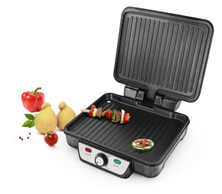 Esperanza Grill elektryczny Esperanza Provolone EKG007 (stołowy-zamknięty; 1800W; kolor inox)