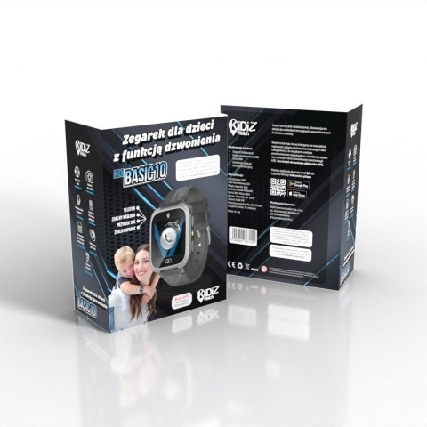 KIDI Smartwatch dla dziecka KiDiZ Basic czarny