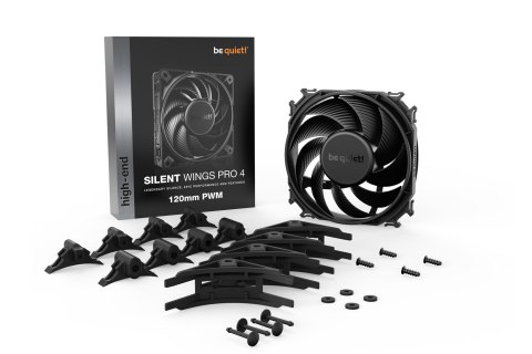 BE QUIET! WENTYLATOR BE QUIET! SILENT WINGS PRO 4 BL098 120mm