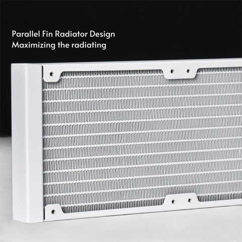 Chieftec Chłodzenie wodne Chieftec Iceberg 240 RGB white